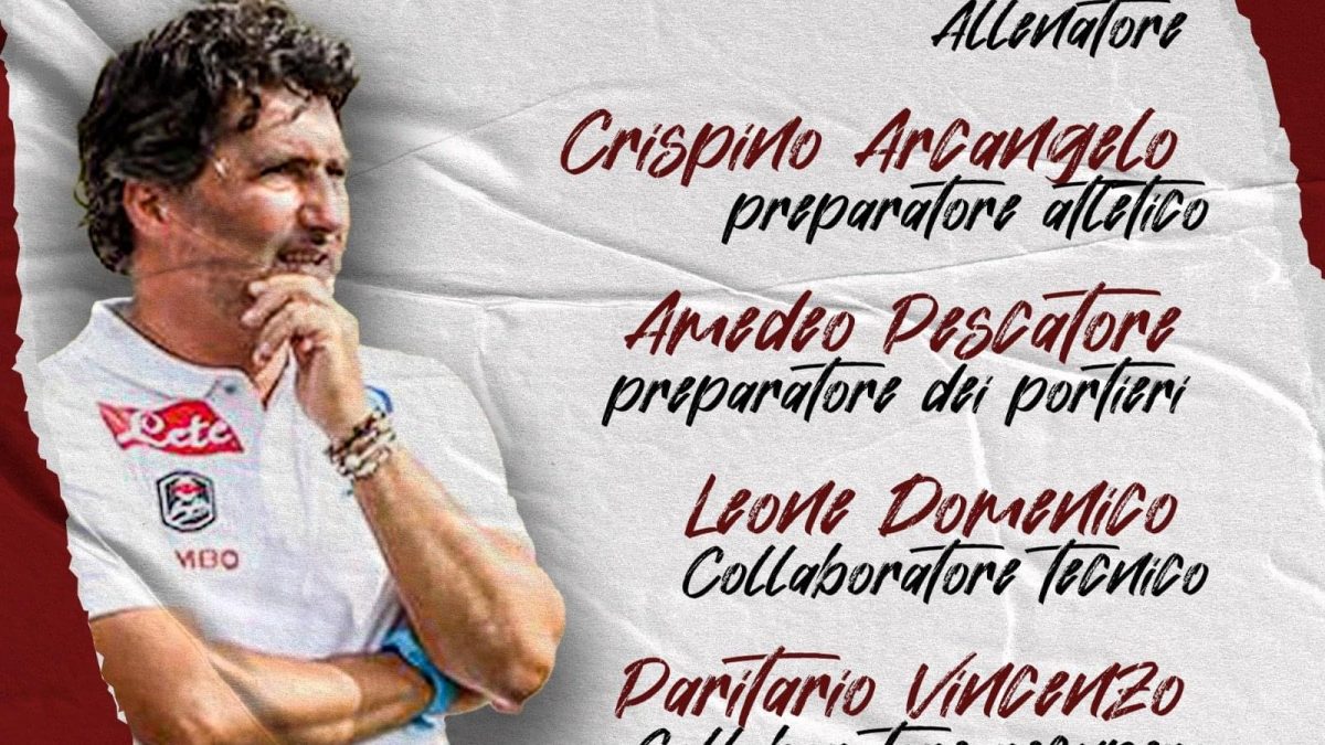 Real Aversa, ufficializzato lo staff tecnico