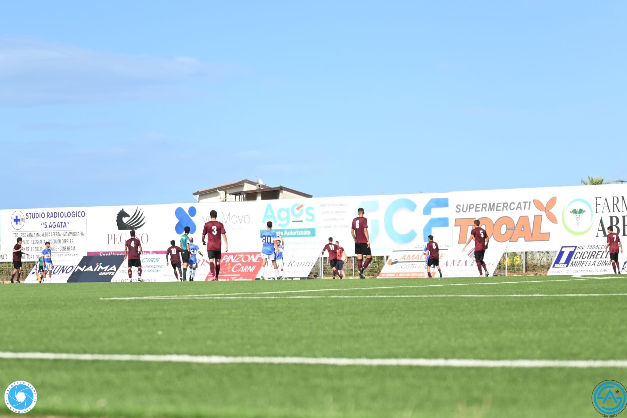 Città di Sant'Agata - Real Aversa 1-2. Il tabellino e il commento